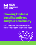 Mental Health Awareness Week – celebrate kindness within our community Mental Health Awareness Week – celebrate kindness within our community