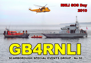 QSL card for the GB4RNLI Special Event Station