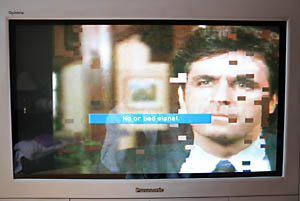 Example of TV Interference