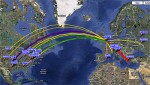 UK WSPR signals being received in Europe and USA