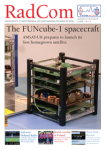 FUNcube-1 was a featured in Nov-2013 RadCom