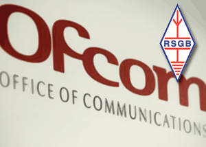 Ofcom sign and RSGB logo