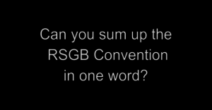 The RSGB Convention in one word...