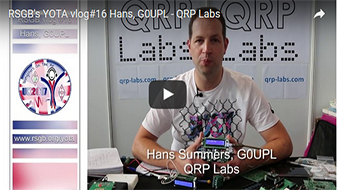 RSGB's YOTA vlog #16 Hans, G0UPL - QRP Labs