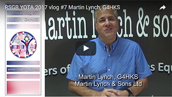 RSGB YOTA 2017 vlog #7 Martin Lynch, G4HKS