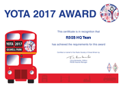 YOTA 2017 Award