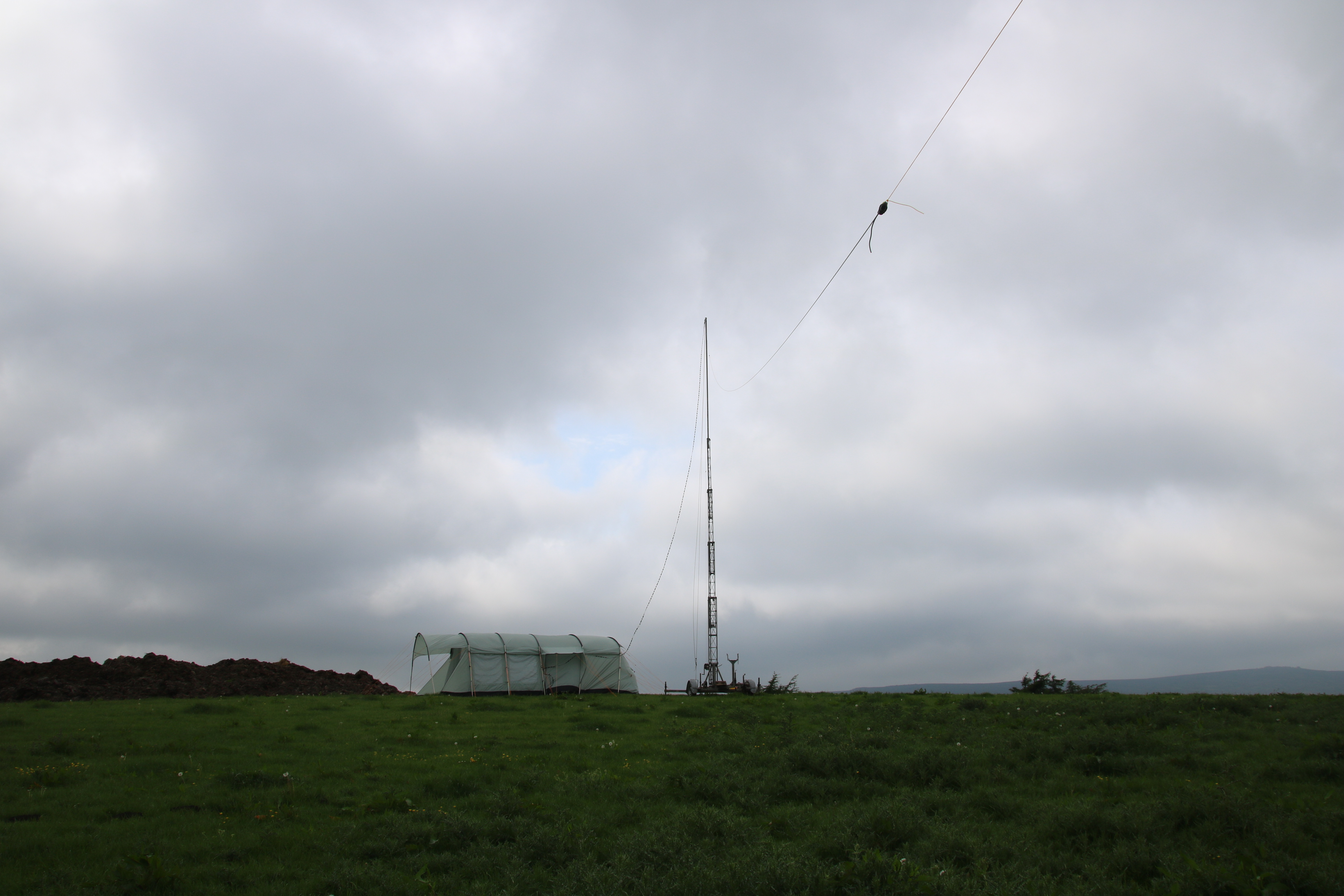 Windswept hilltop at M3W