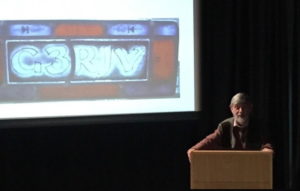 George Dobbs G3RJV at Rishworth 2015 speaking on Why QRP