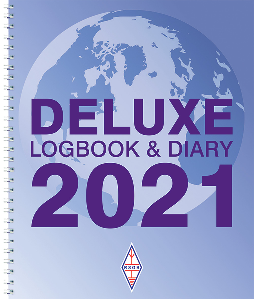 RSGB Deluxe logbook and diary 2021 Radio Society of Great Britain