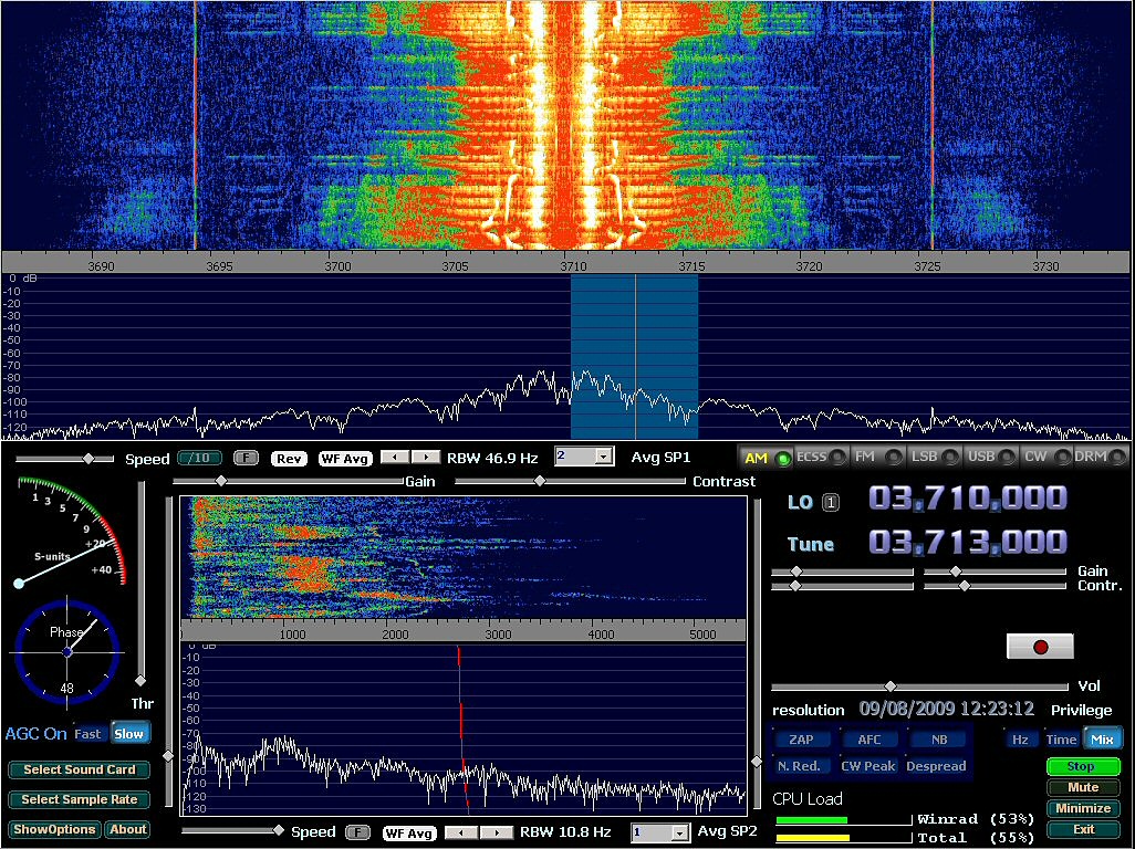 SDR-Spectrum-Screenshot