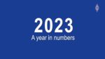 2023 – a year in numbers