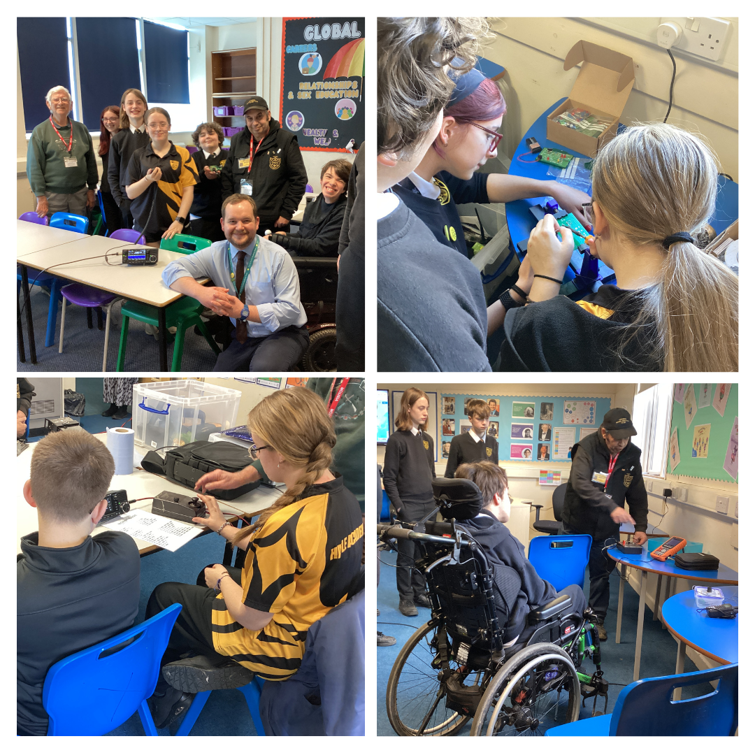 Photo collage of student activities