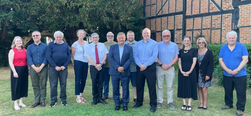 Members of the RSGB Board and senior HQ staff 