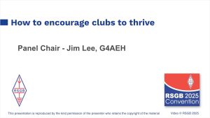 Slide saying 'How to encourage clubs to thrive'
