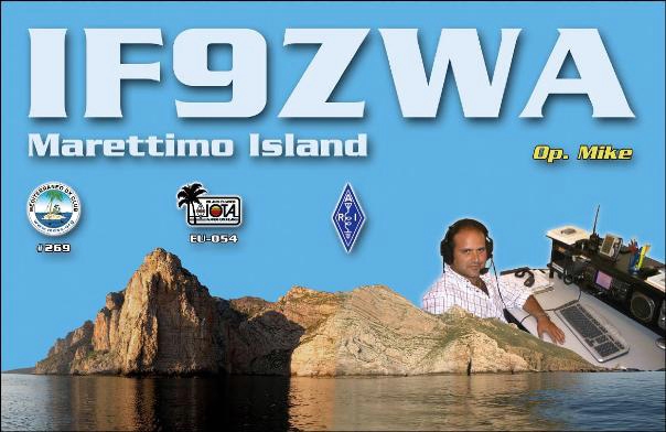 IF9ZWA QSL card