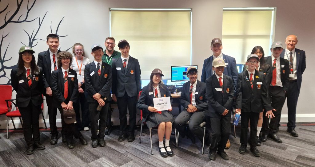 Sandringham School students visit WRTC 2026 headquarters in East Anglia