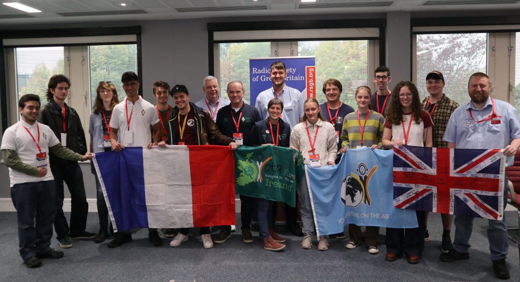 Young radio amateurs at the RSGB 2025 Convention